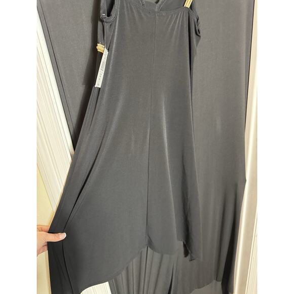 Outlooks Strapless Top Black Small NEW 90s Y2K Asymmetrical Whimsigoth Fairy - Picture 8 of 15